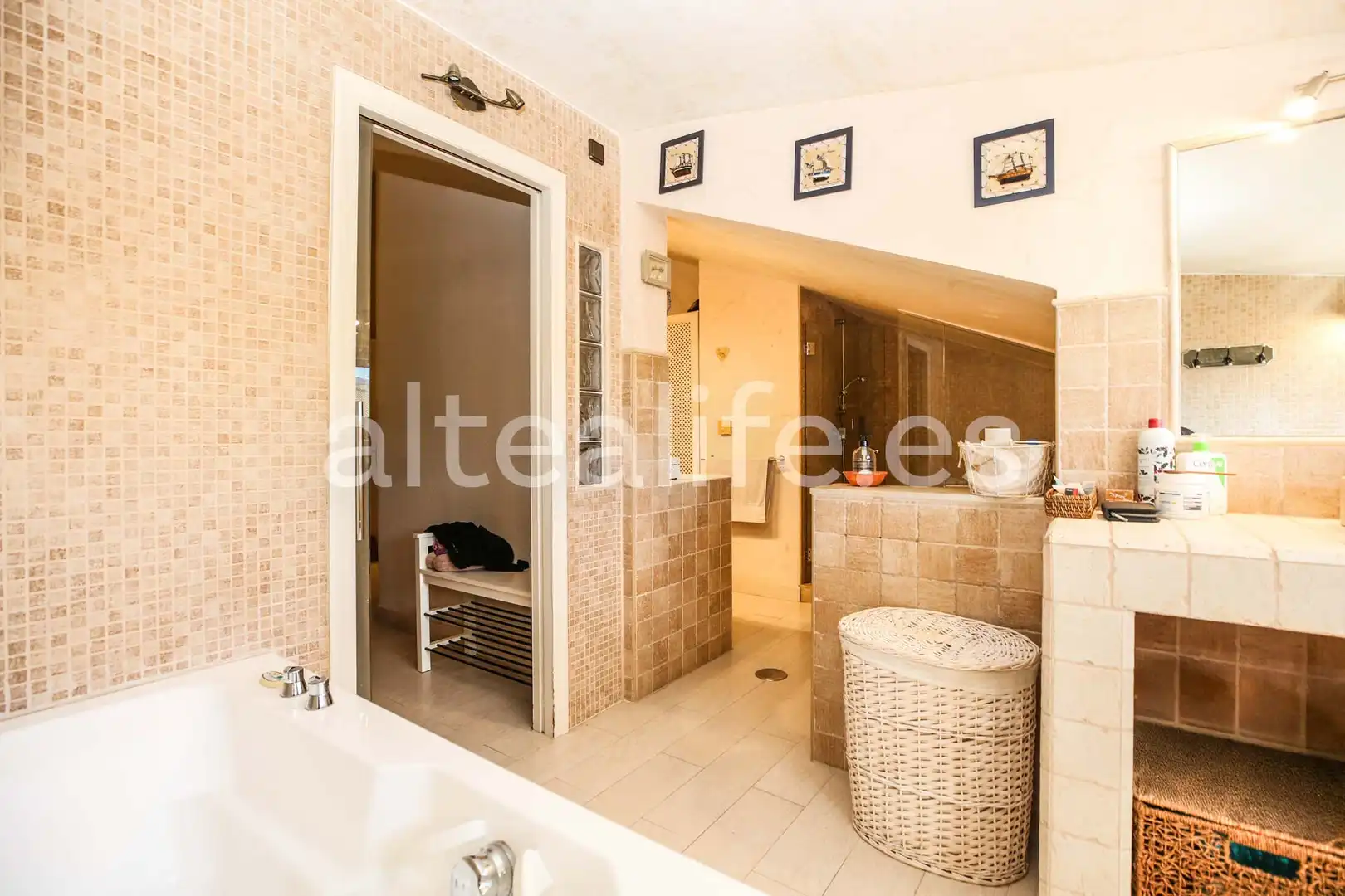 Bany de Apartament en venda en Altea amb Aire condicionat, Calefacció i Terrassa
