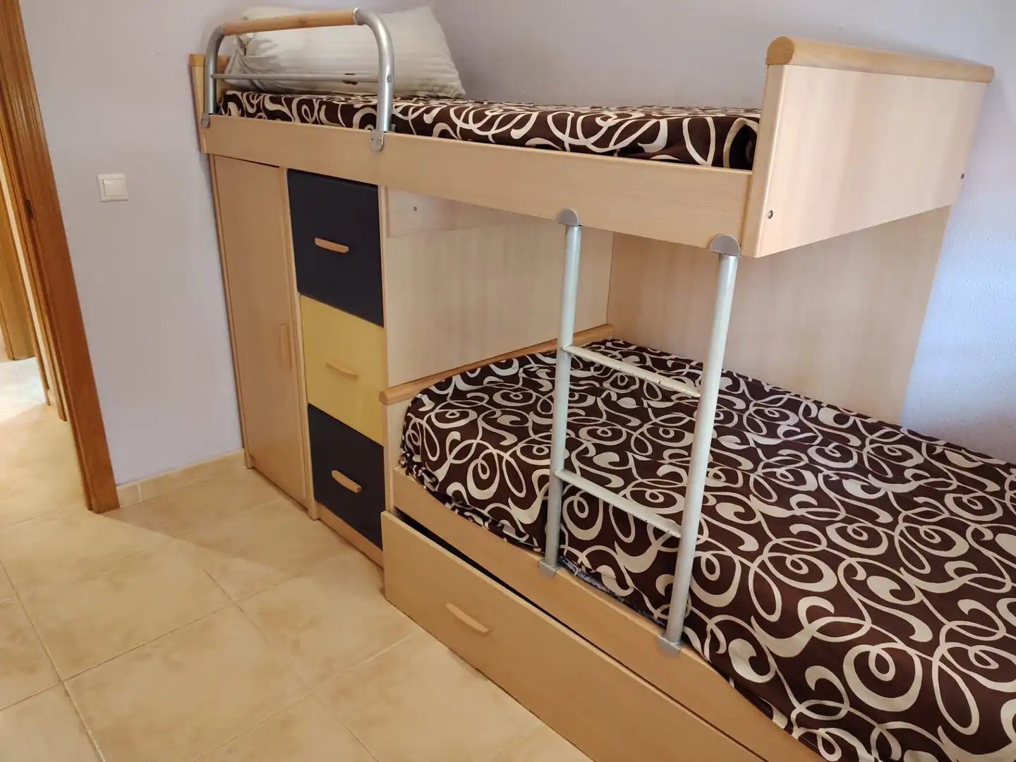 Schlafzimmer von Wohnung zum Verkauf in Canet d'En Berenguer mit Klimaanlage, Heizung und Terrasse