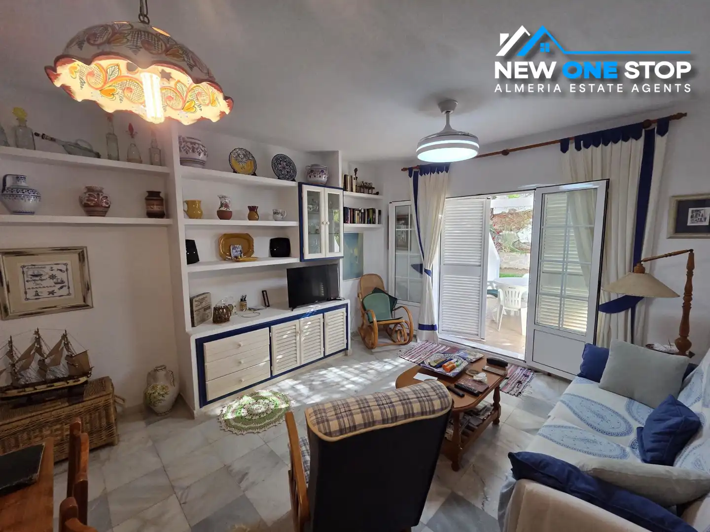 Living room of Apartments for sale in Mojácar  with Furnished and Community pool
