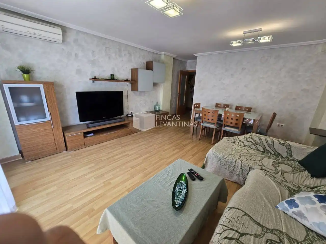 Sala d'estar de Pis de lloguer en San Vicente del Raspeig / Sant Vicent del Raspeig amb Moblat i Balcó