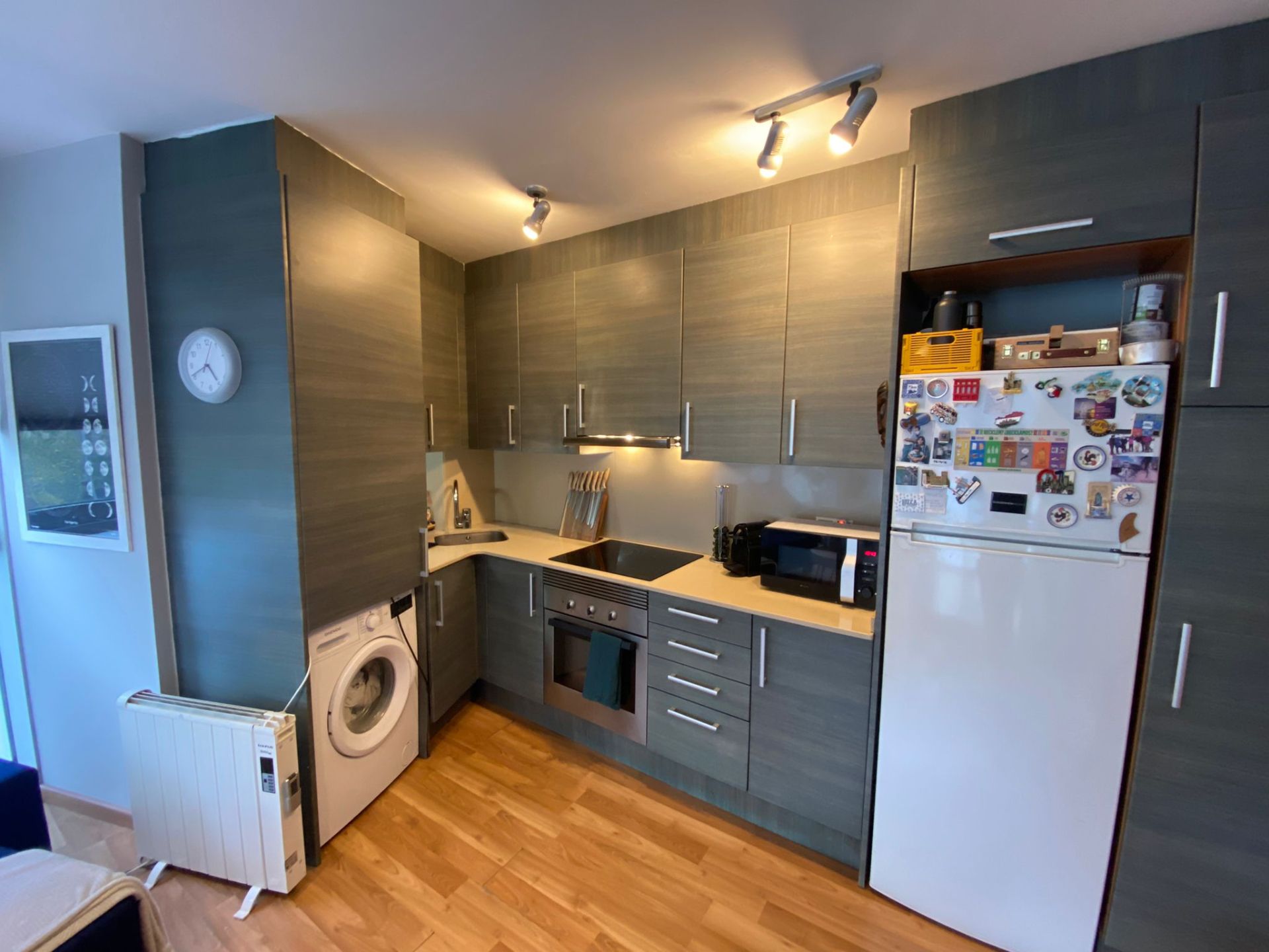 Kitchen of Study for sale in Manresa  with Air Conditioner, Heating and Parquet flooring