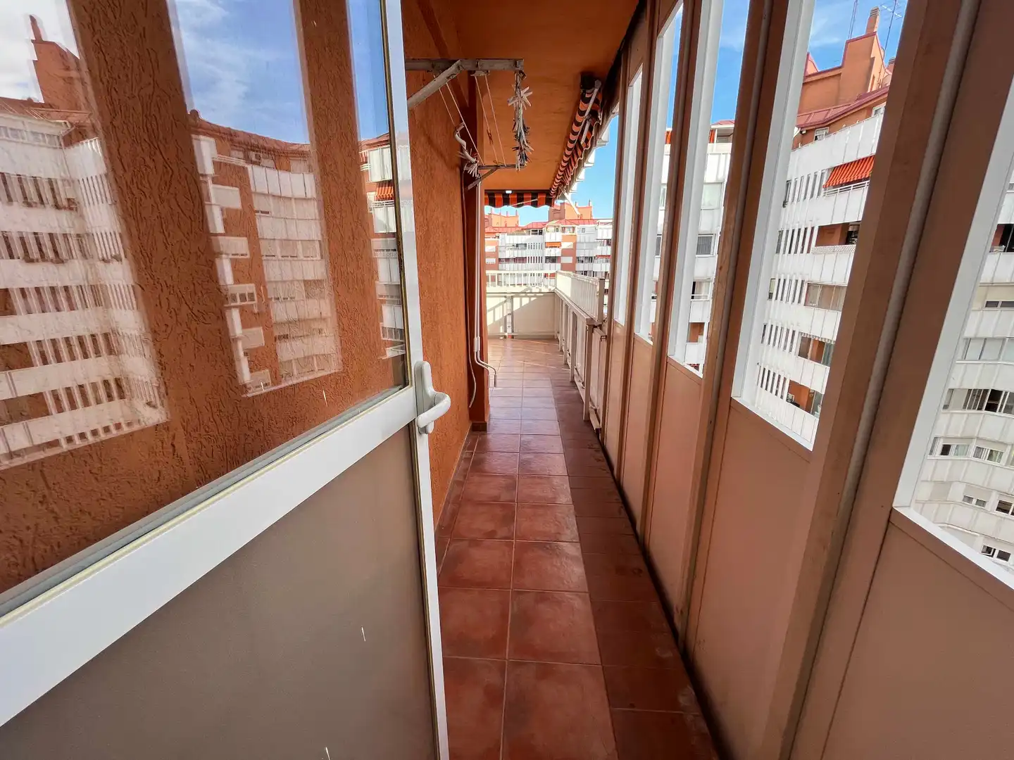 Terraza de Piso de alquiler en Móstoles con Calefacción, Parquet y Terraza