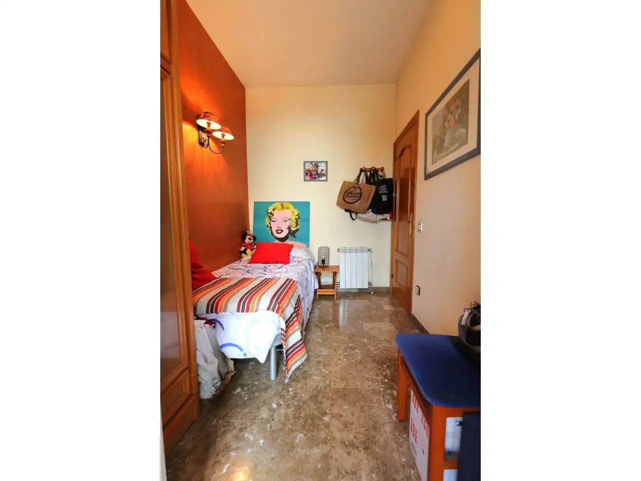 Schlafzimmer von Maisonette zum Verkauf in L'Hospitalet de Llobregat mit Klimaanlage, Heizung und Terrasse