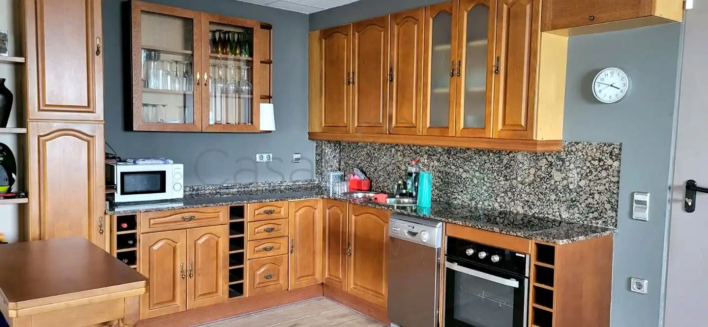 Cocina de Casa o chalet en venta en Olost con Jardín privado, Terraza y Piscina