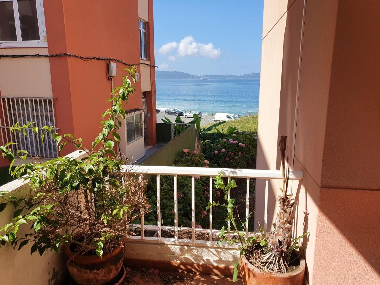 Balcony of Flat for sale in Pontedeume  with Heating, Terrace and Storage room
