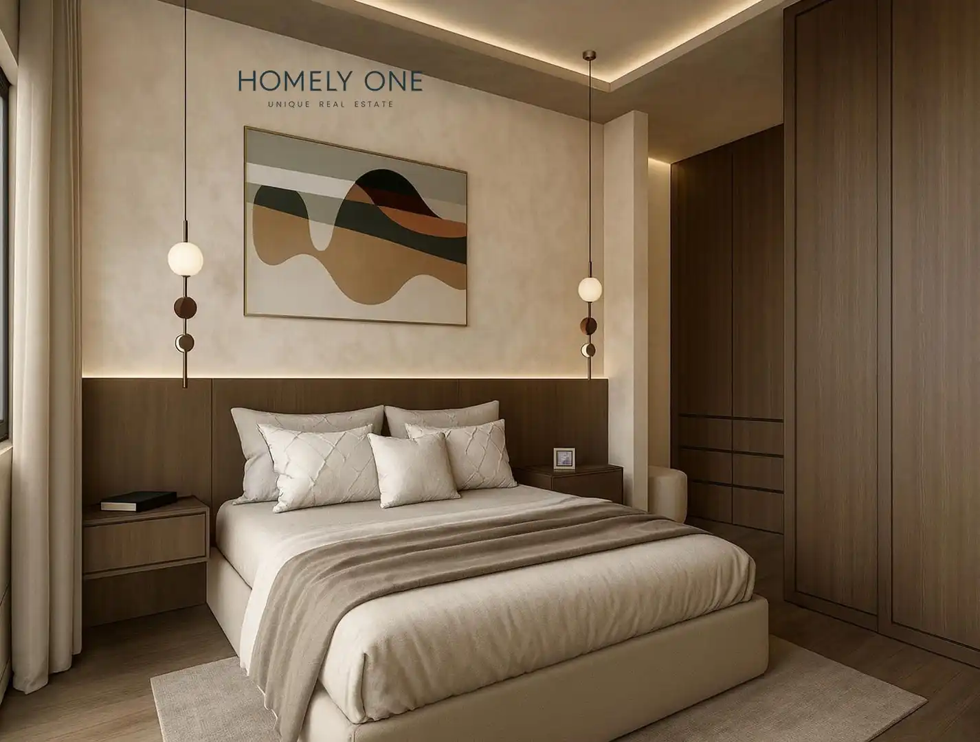 Schlafzimmer von Wohnung zum Verkauf in Madrid mit Klimaanlage, Heizung und Terrasse