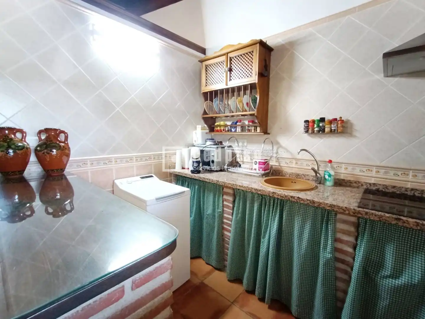 Cocina de Casa o chalet en venta en El Borge con Aire acondicionado, Calefacción y Trastero
