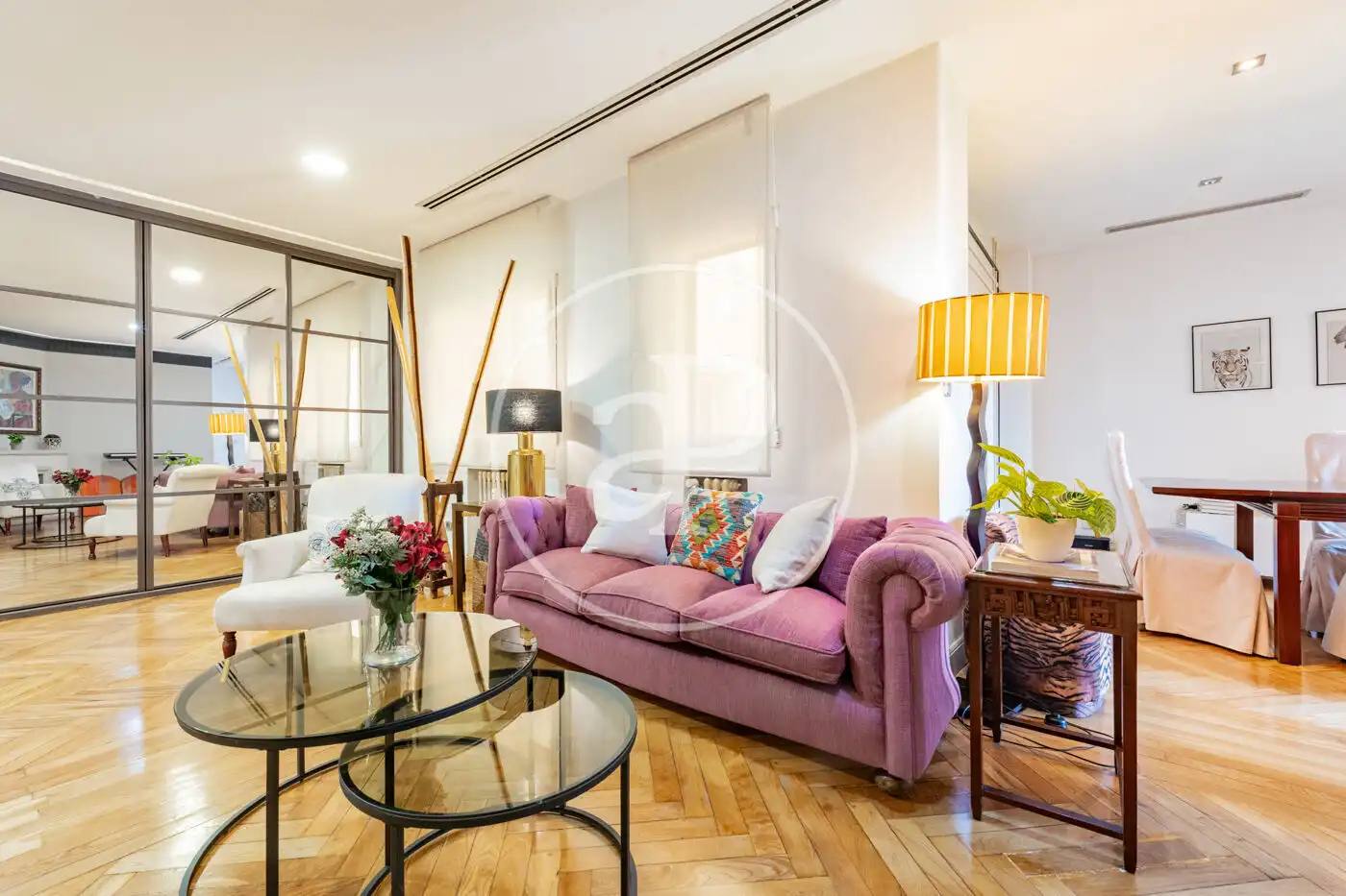 Sala d'estar de Pis en venda en Madrid amb Aire condicionat, Calefacció i Terrassa