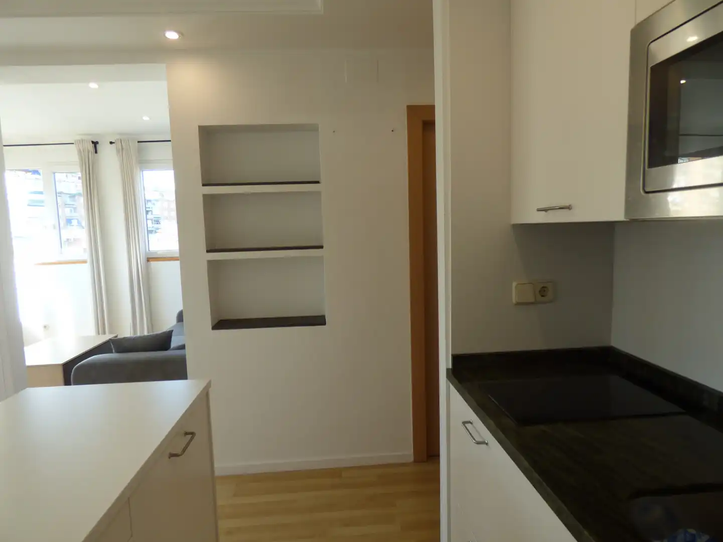 Cocina de Piso de alquiler en Madrid con Aire acondicionado, Calefacción y Terraza