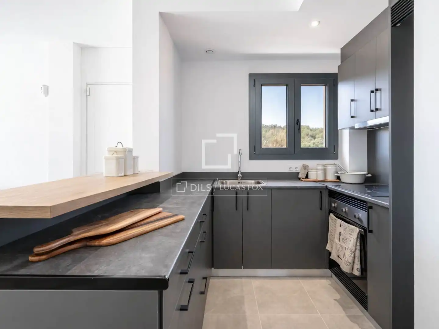 Küche von Haus oder Chalet zum Verkauf in Manacor mit Klimaanlage, Privatgarten und Abstellraum