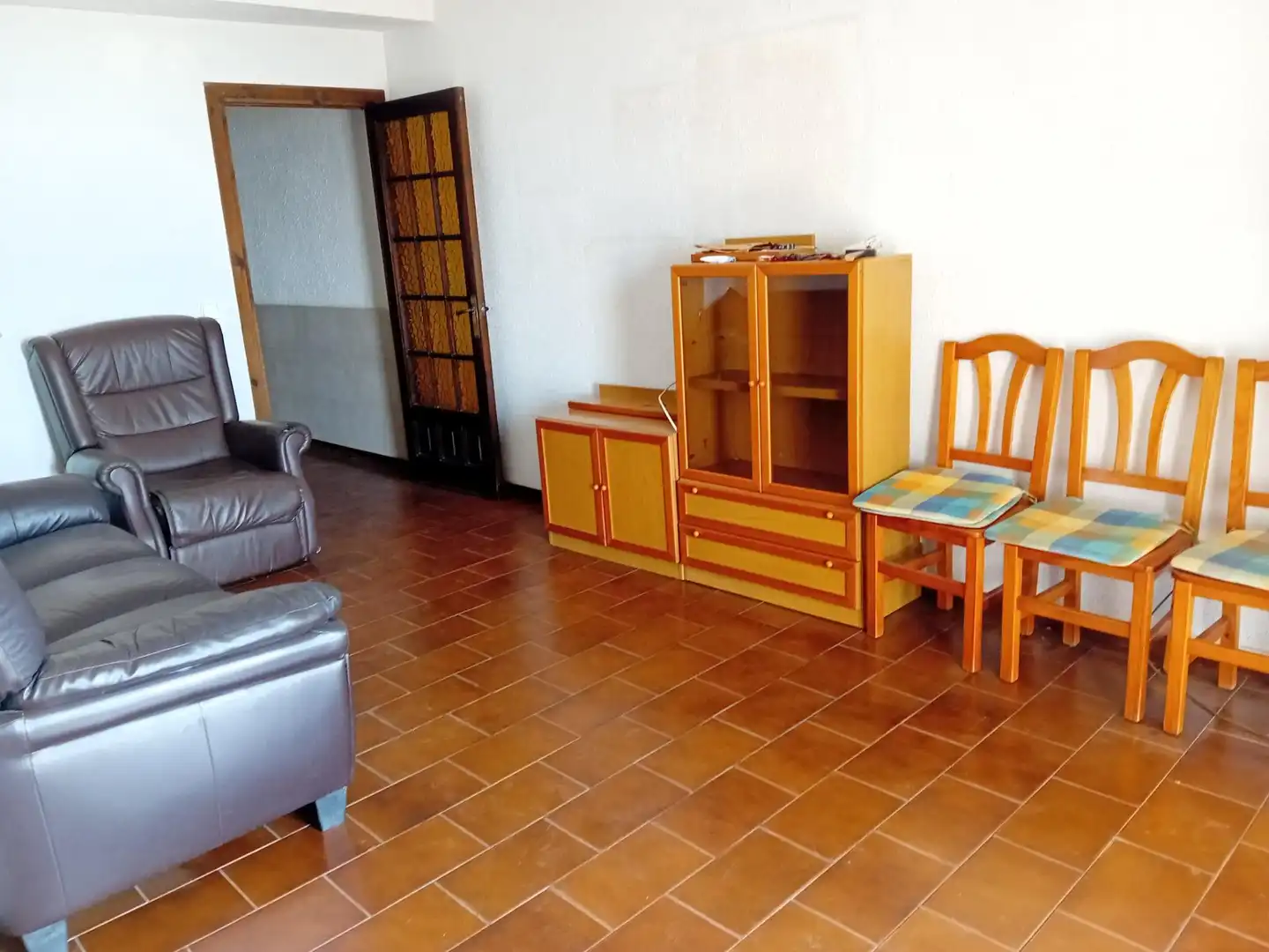 Living room of Flat for sale in Mataró  with Terrace and Storage room