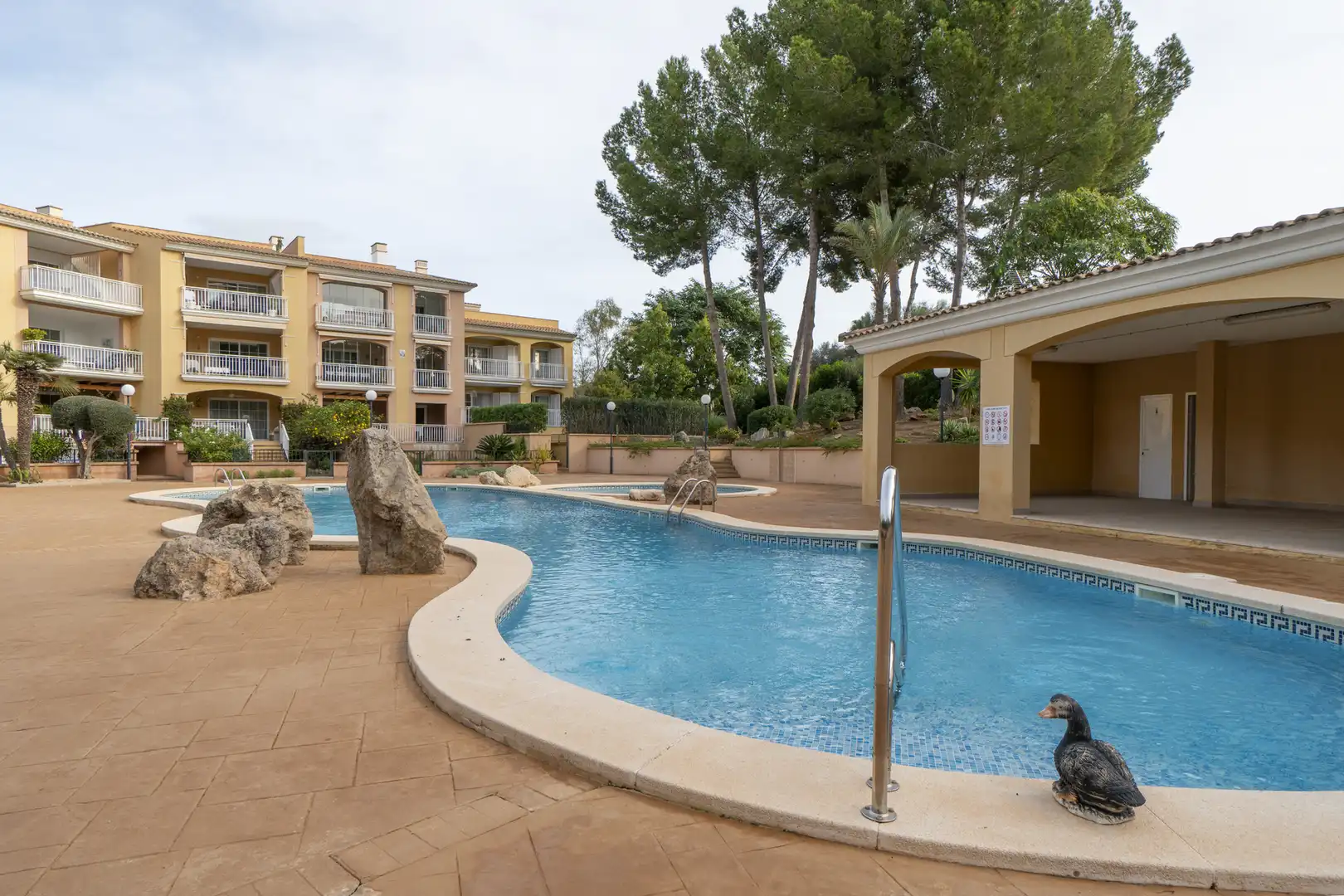 Piscina de Casa adosada en venda en Calvià amb Aire condicionat, Calefacció i Terrassa