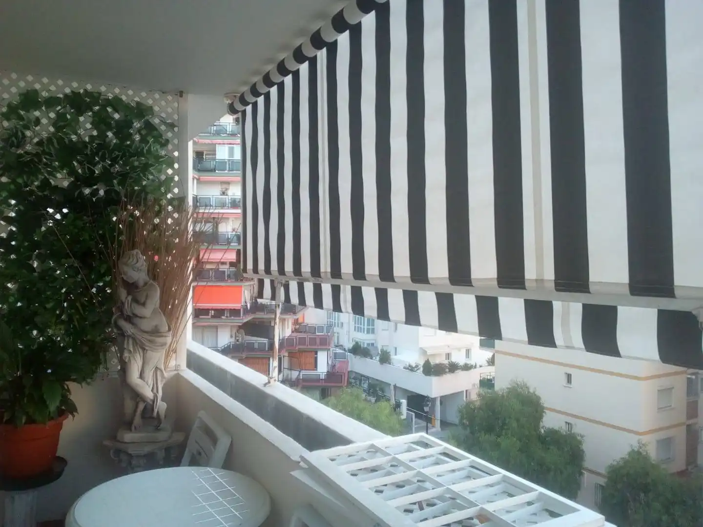 Terrassa de Apartament en venda en Marbella amb Aire condicionat, Terrassa i Moblat