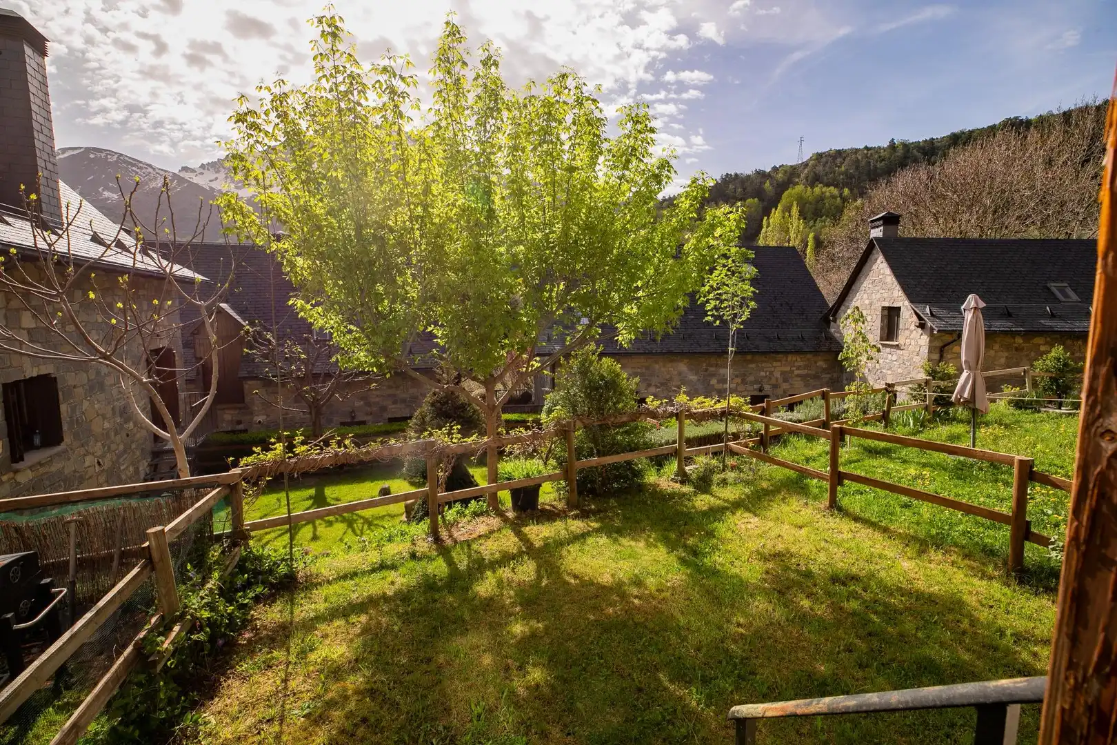 Garden of Flat for sale in Biescas  with Heating, Private garden and Terrace