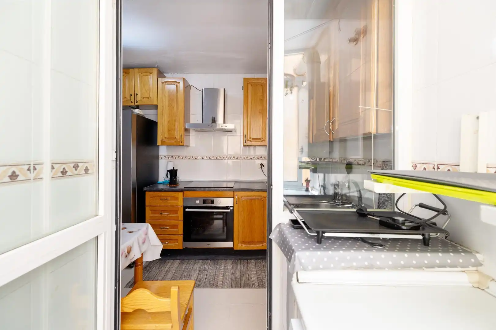 Cuina de Pis en venda en Málaga amb Aire condicionat, Terrassa i Moblat
