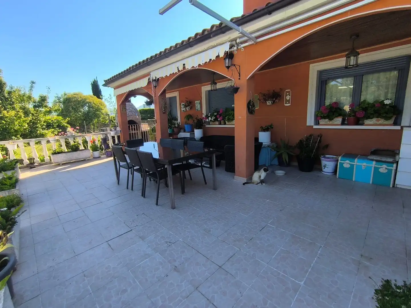 Terrace of Houses for sale in Fresno de Río Tirón  with Heating, Private garden and Terrace