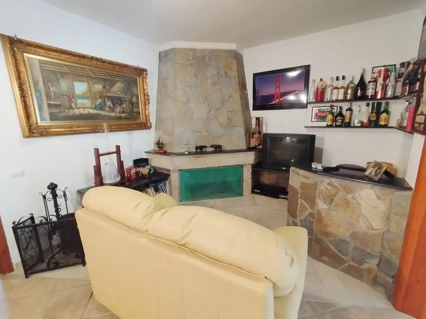 Sala de estar de Casa o chalet en venta en La Ràpita con Aire acondicionado, Calefacción y Jardín privado