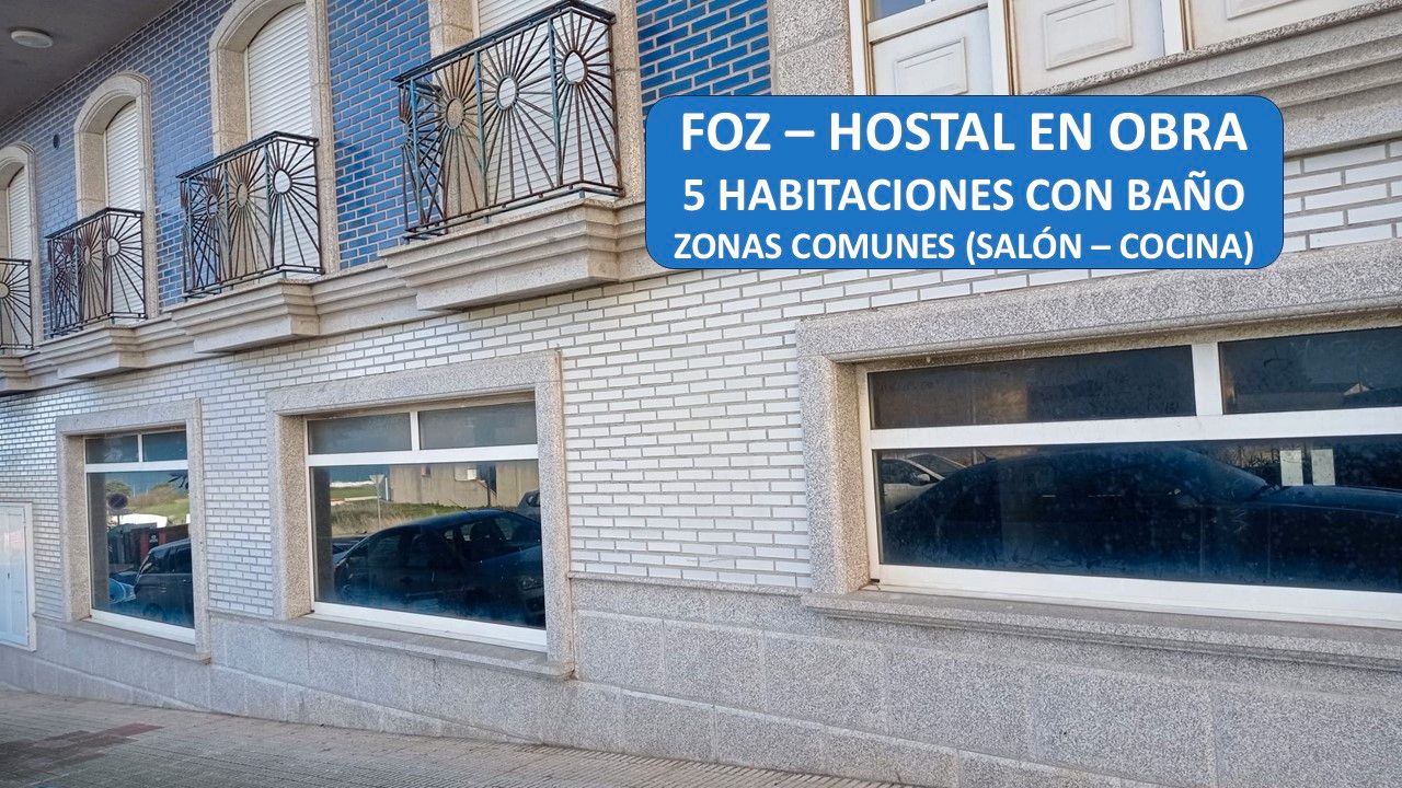 Vista exterior de Local en venda en Foz