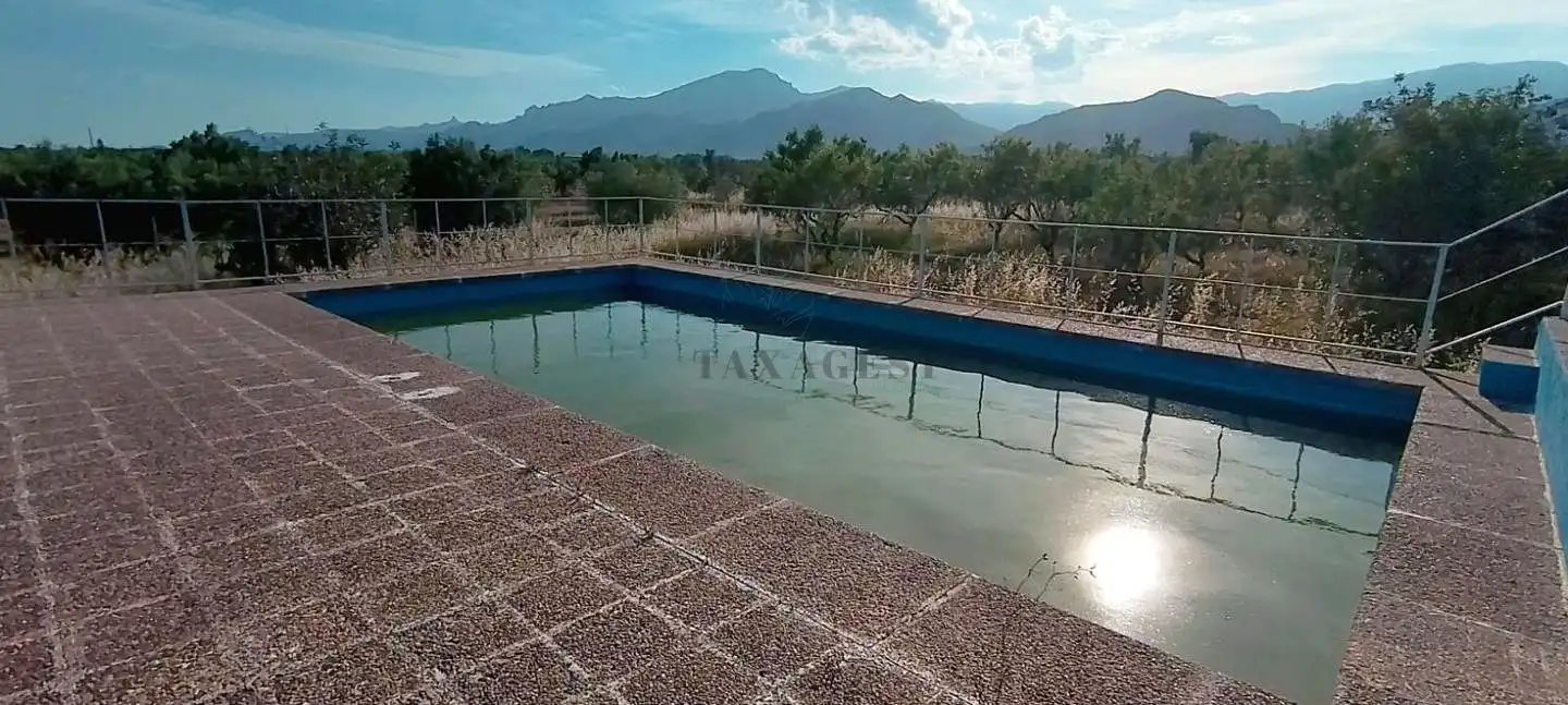 Piscina de Finca rústica en venta en Aldover con Terraza y Piscina