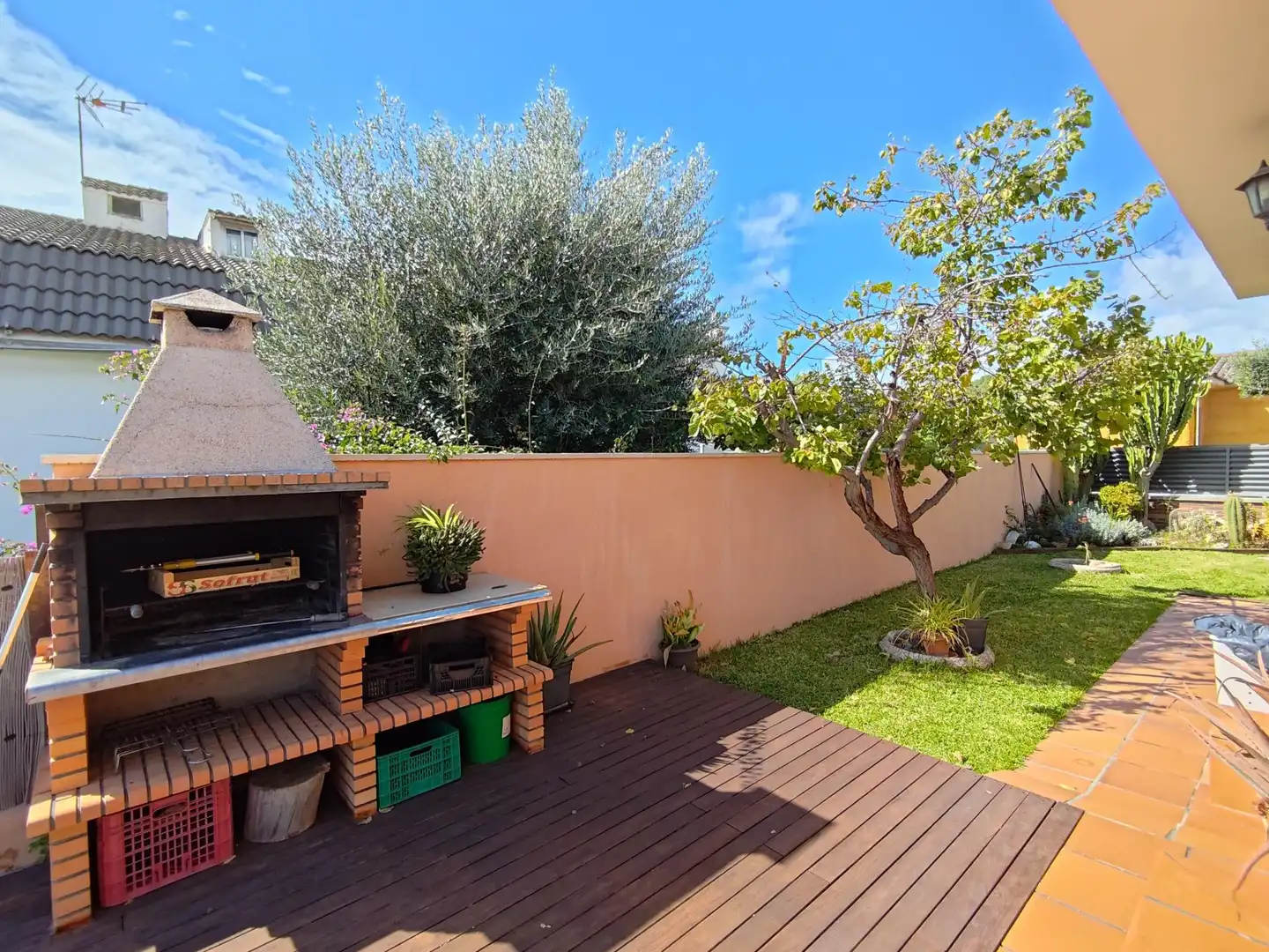 Terraza de Casa o chalet en venta en El Vendrell con Aire acondicionado, Calefacción y Jardín privado