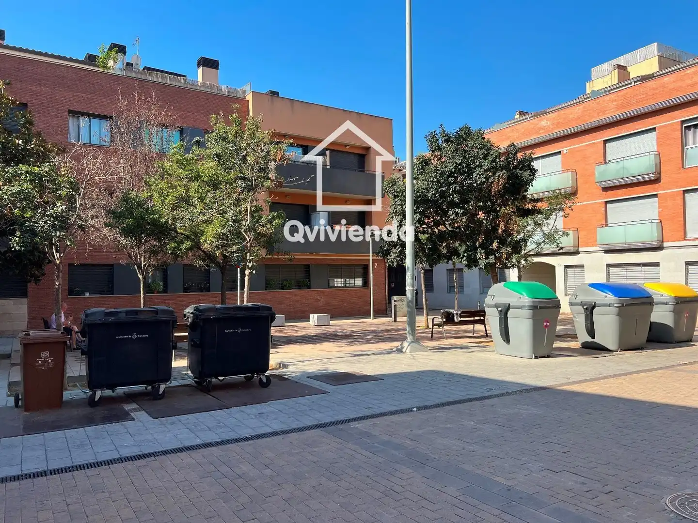 Vista exterior de Pis en venda en Granollers amb Calefacció