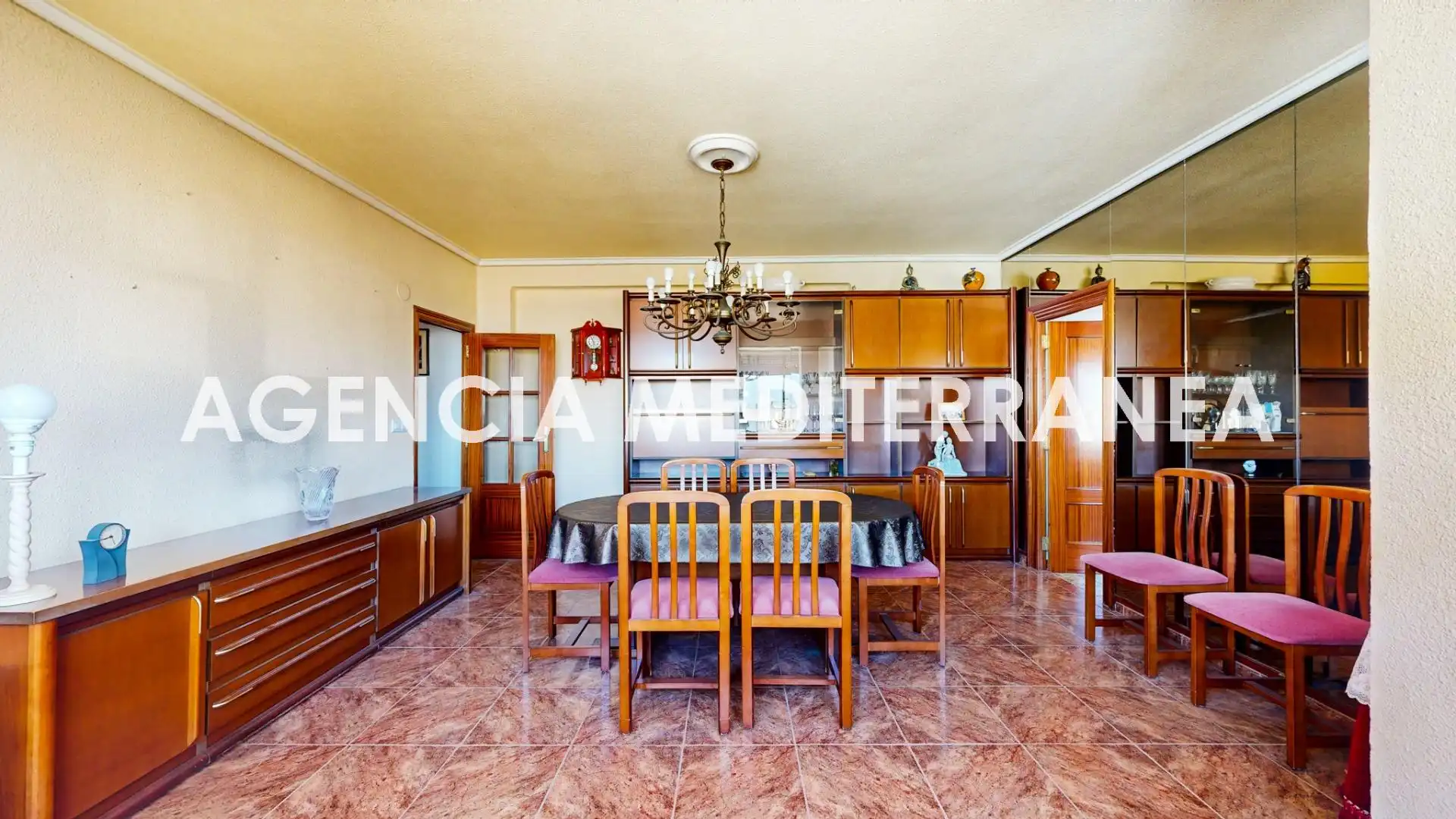 Kitchen of Flat for sale in Valencia  with Air Conditioner and Balcony