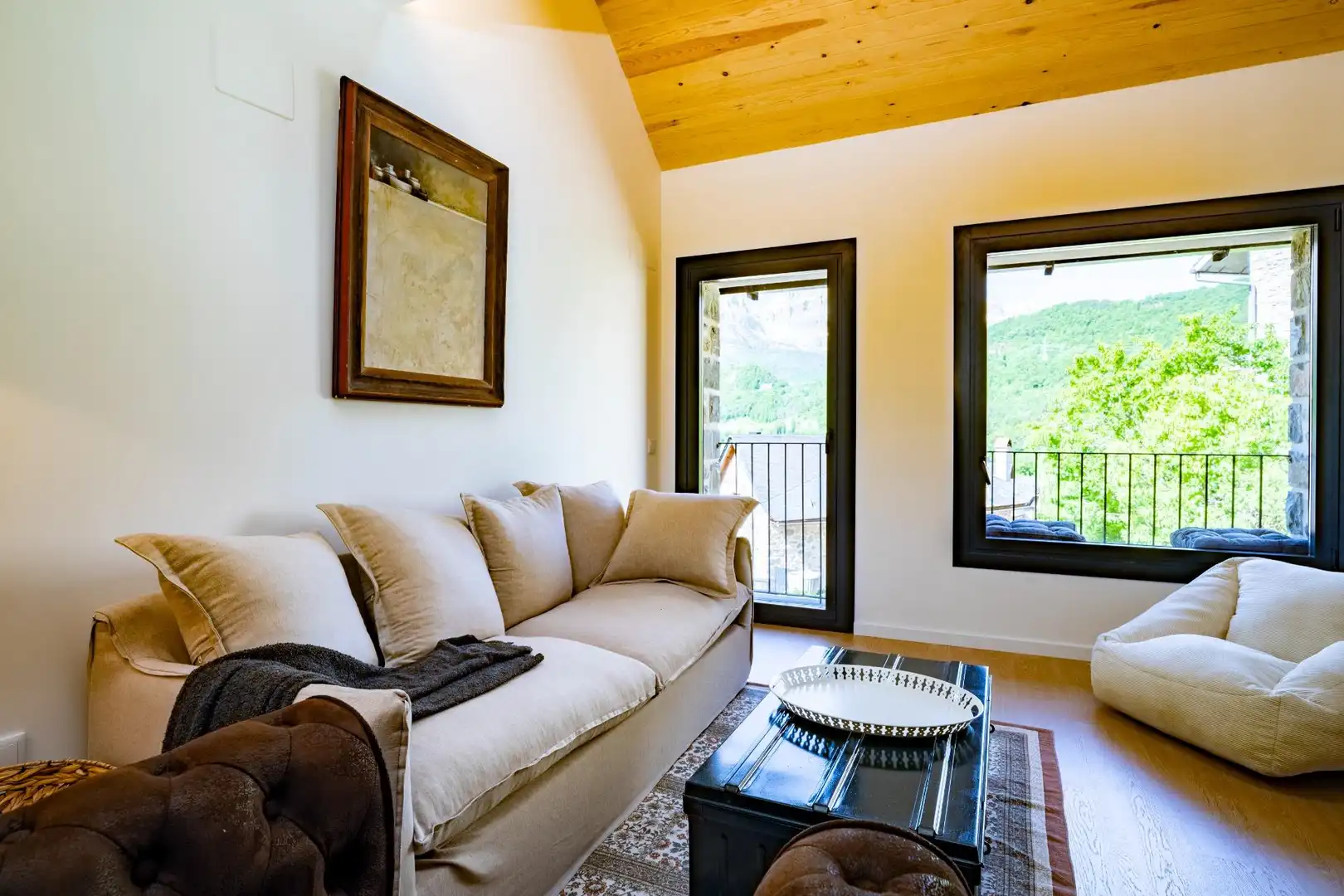 Sala de estar de Casa o chalet en venta en Panticosa con Calefacción, Amueblado y Balcón