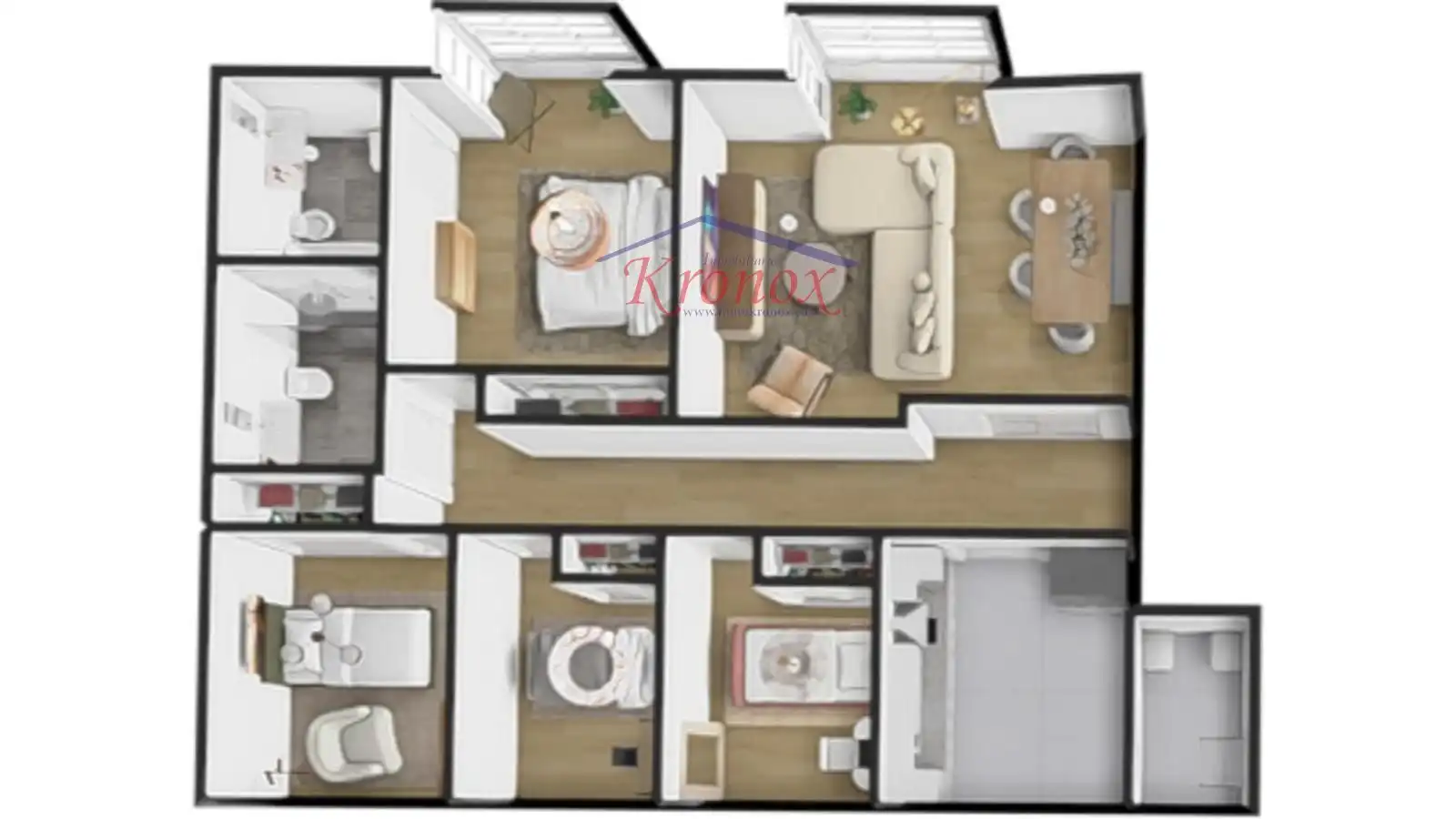 Wohnung zum Verkauf in  Madrid Capital mit Klimaanlage, Heizung und Abstellraum