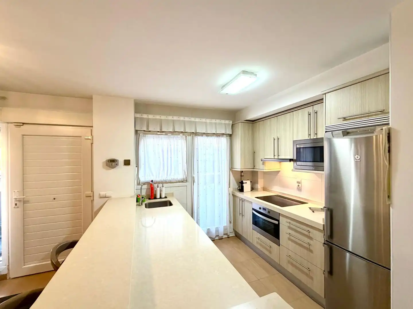Küche von Wohnung zum Verkauf in Miengo mit Heizung, Terrasse und Abstellraum