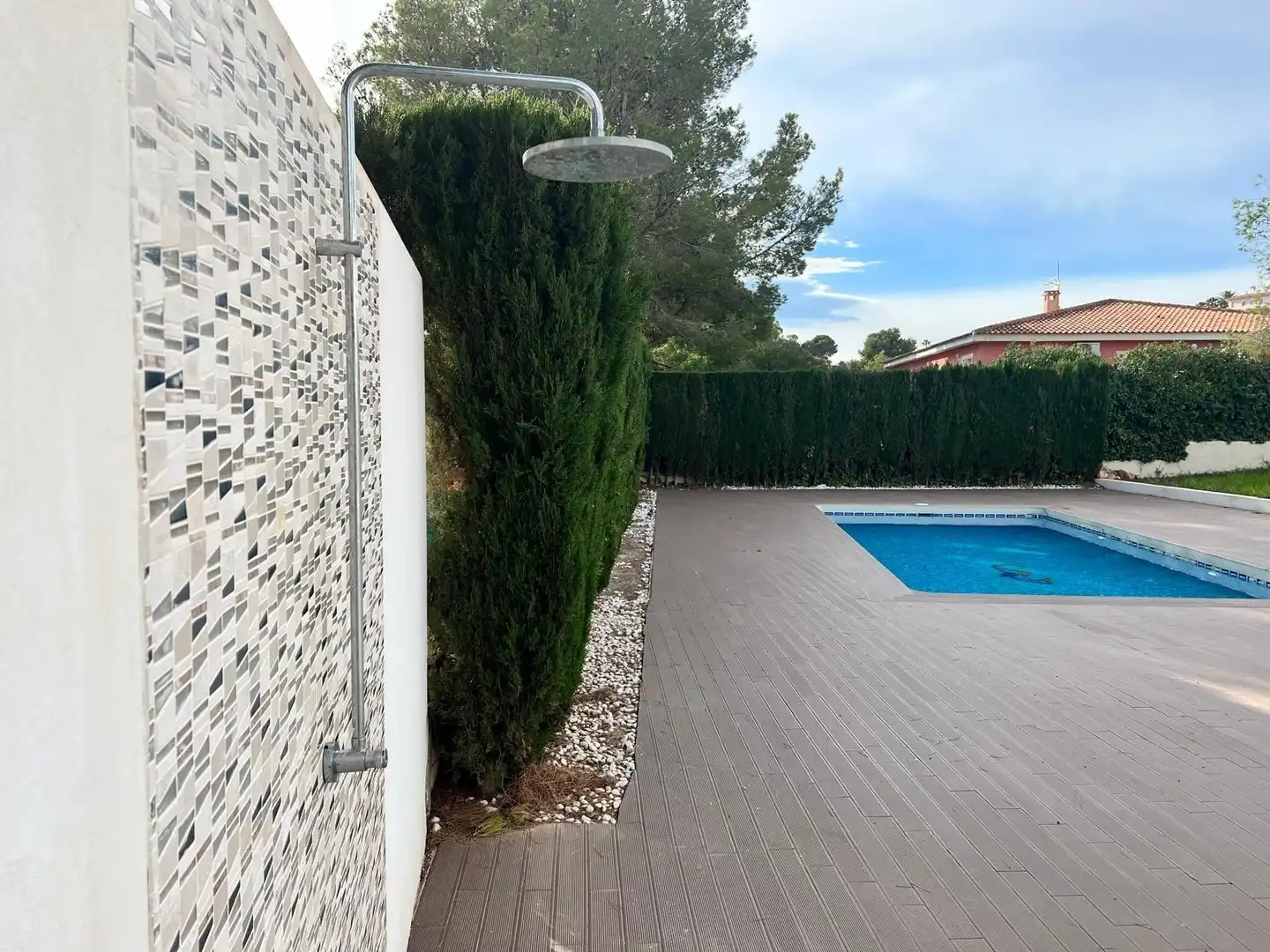 Piscina de Casa o xalet en venda en La Nucia amb Jardí privat, Terrassa i Piscina