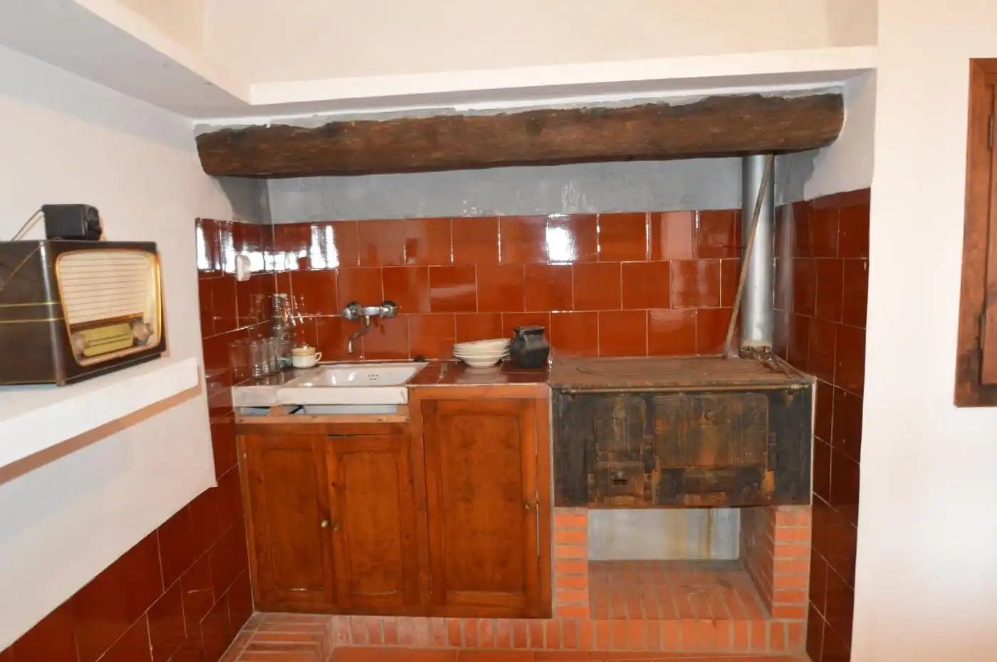 Cocina de Casa adosada en venta en Xert con Terraza, Trastero y Balcón
