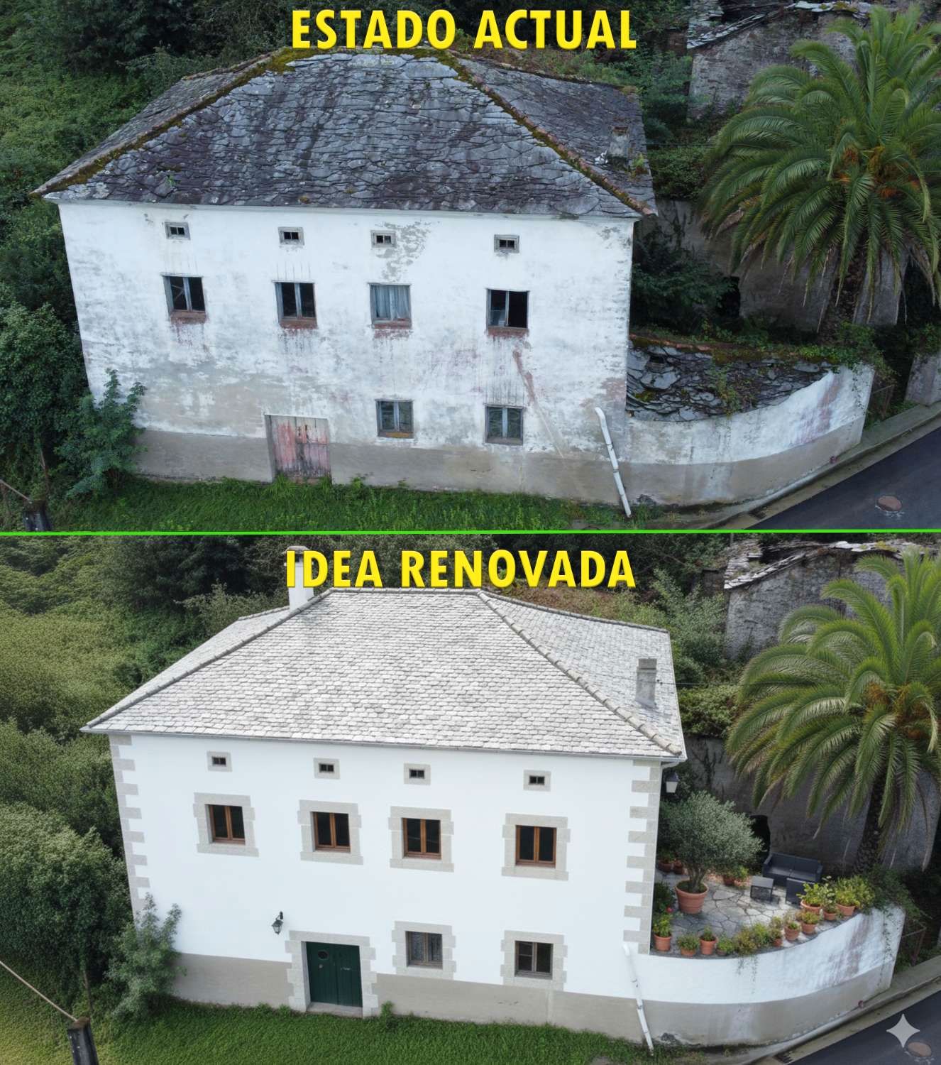 Exterior view of House or chalet for sale in Coaña