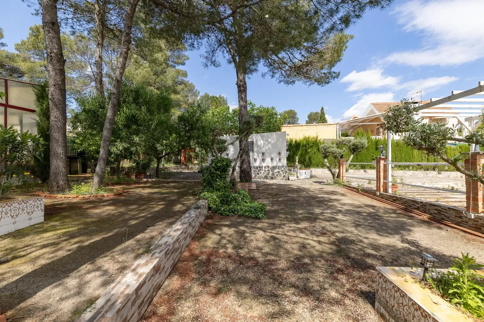 Jardí de Casa o xalet en venda en Mogente / Moixent amb Jardí privat, Terrassa i Traster
