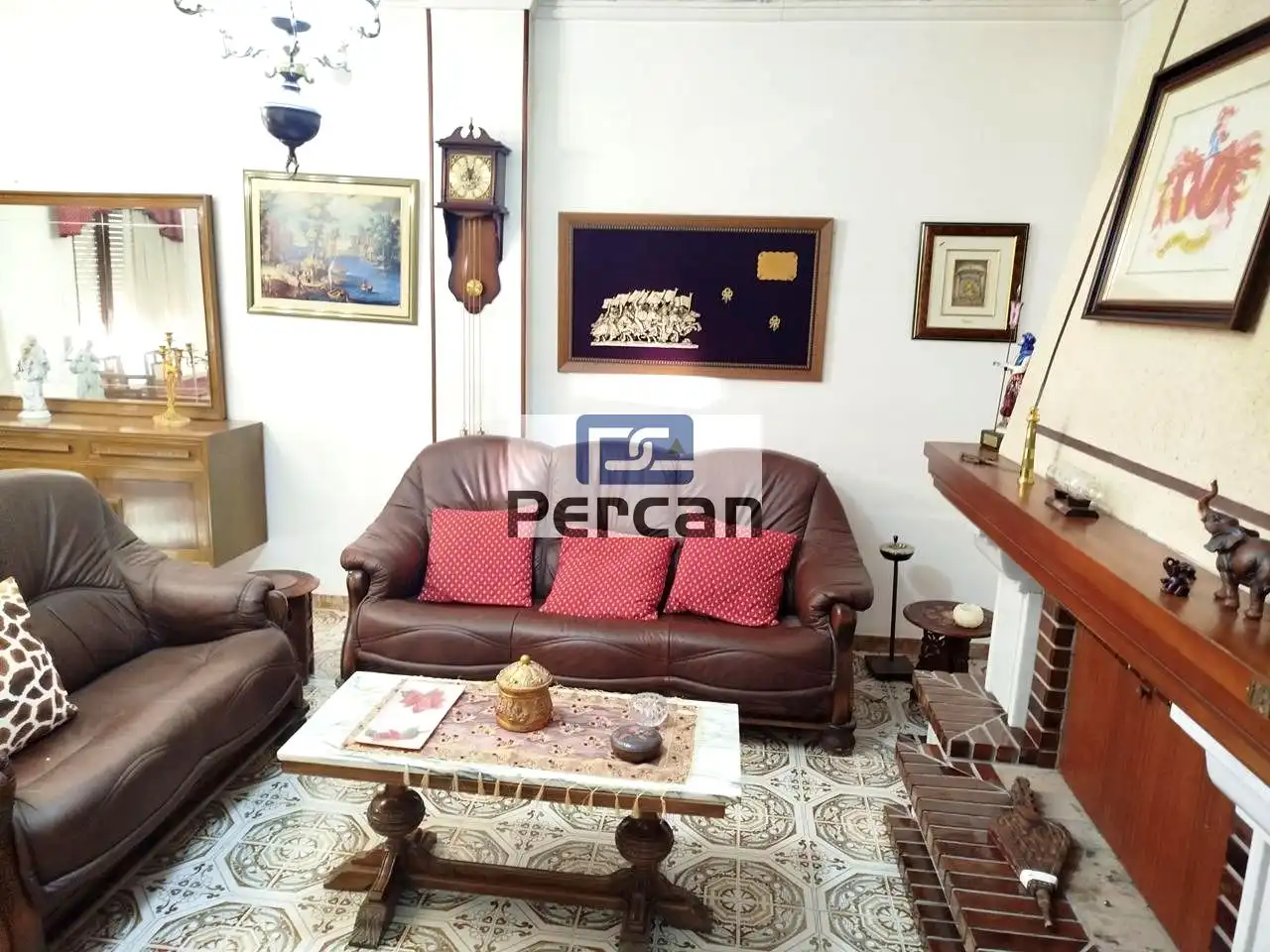 Living room of Houses for rent in El Campello  with Air Conditioner, Heating and Private garden