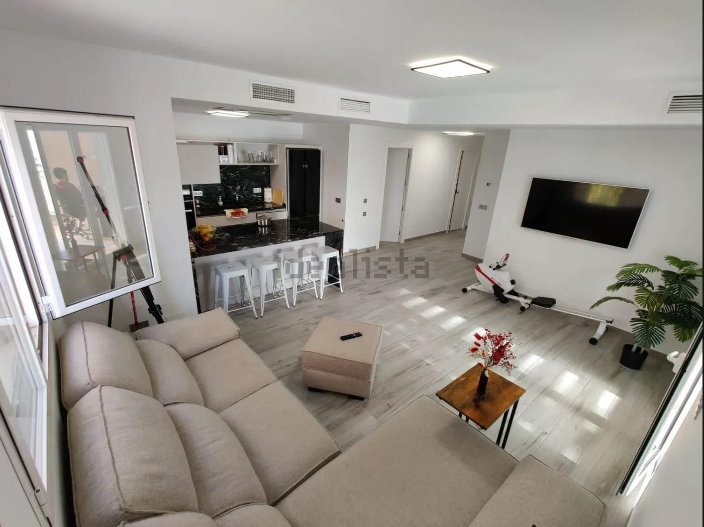 Sala d'estar de Apartament en venda en Pulpí amb Aire condicionat, Calefacció i Terrassa