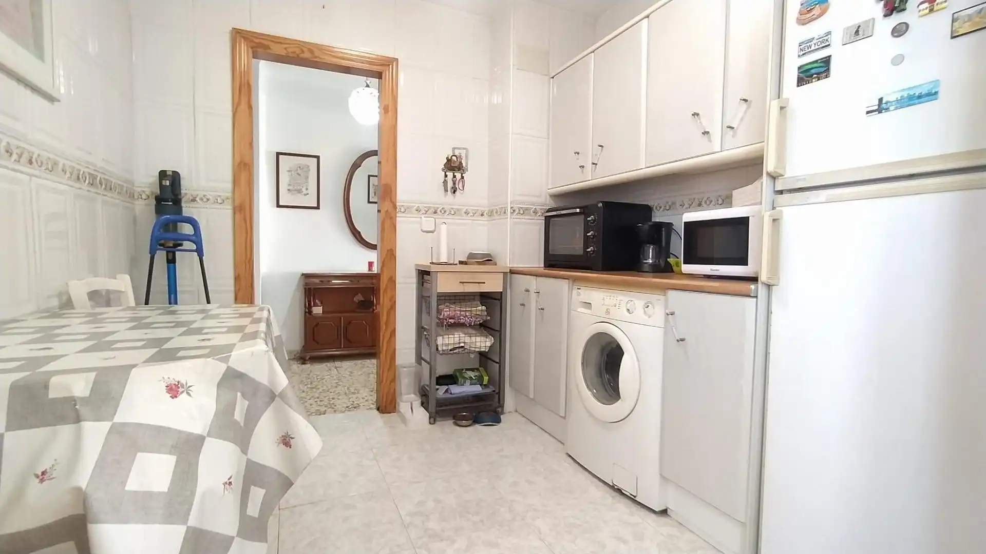 Cuina de Pis en venda en Málaga amb Aire condicionat, Jardí privat i Terrassa