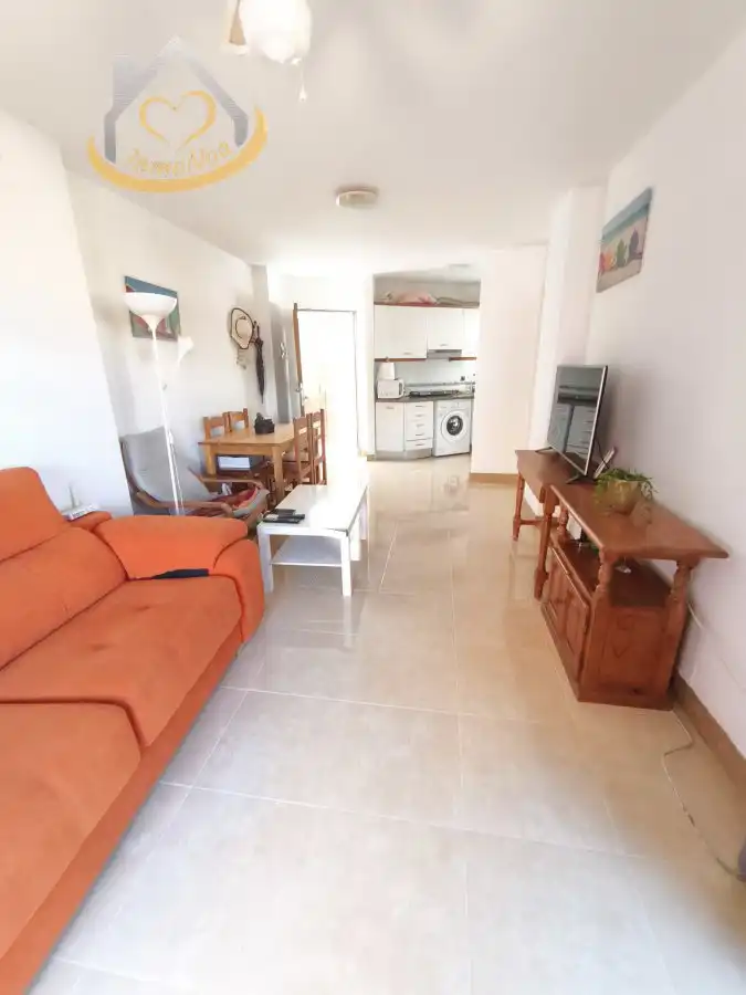 Sala d'estar de Apartament en venda en La Antilla amb Terrassa i Moblat