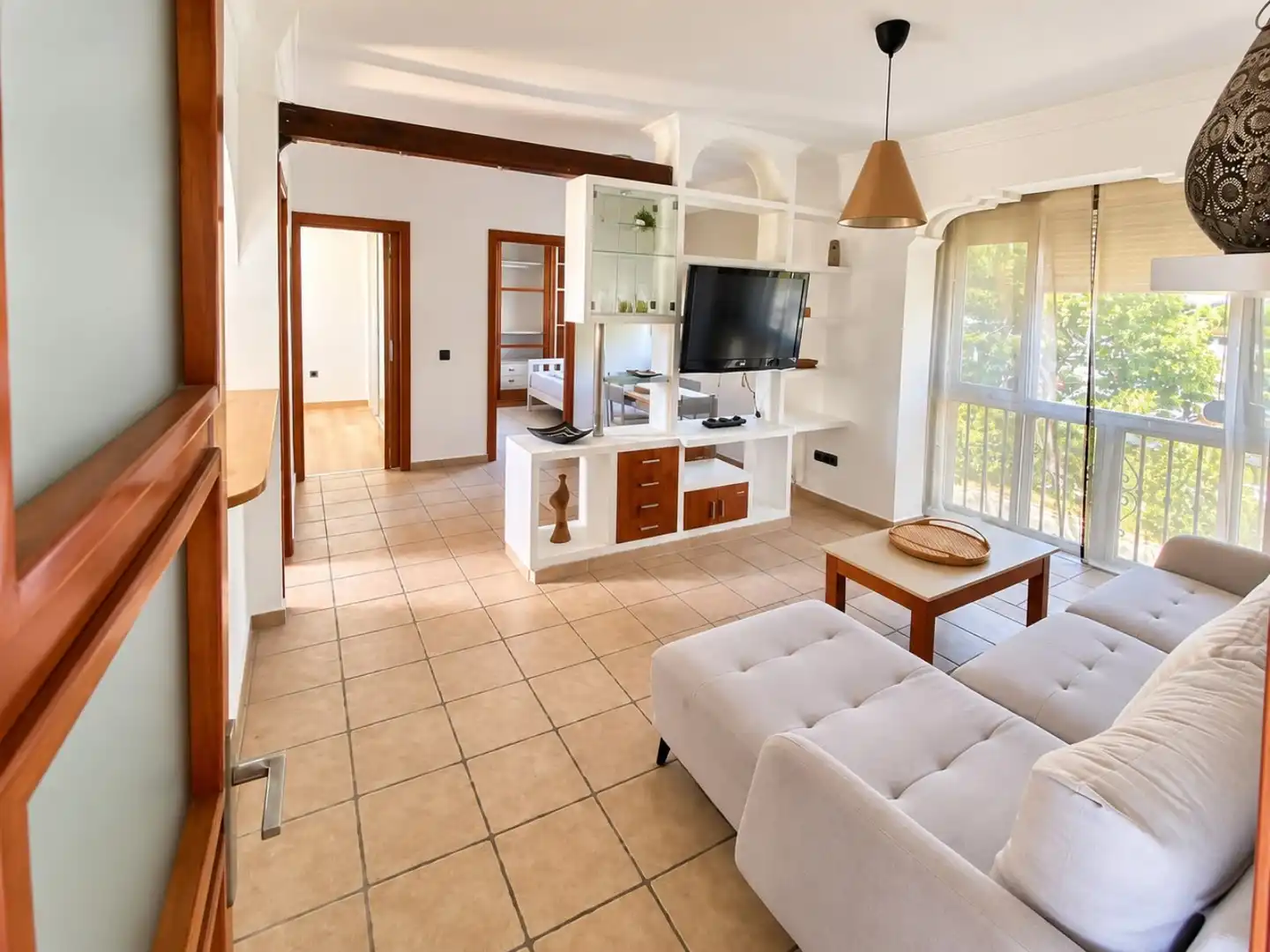 Sala de estar de Piso en venta en Málaga con Aire acondicionado
