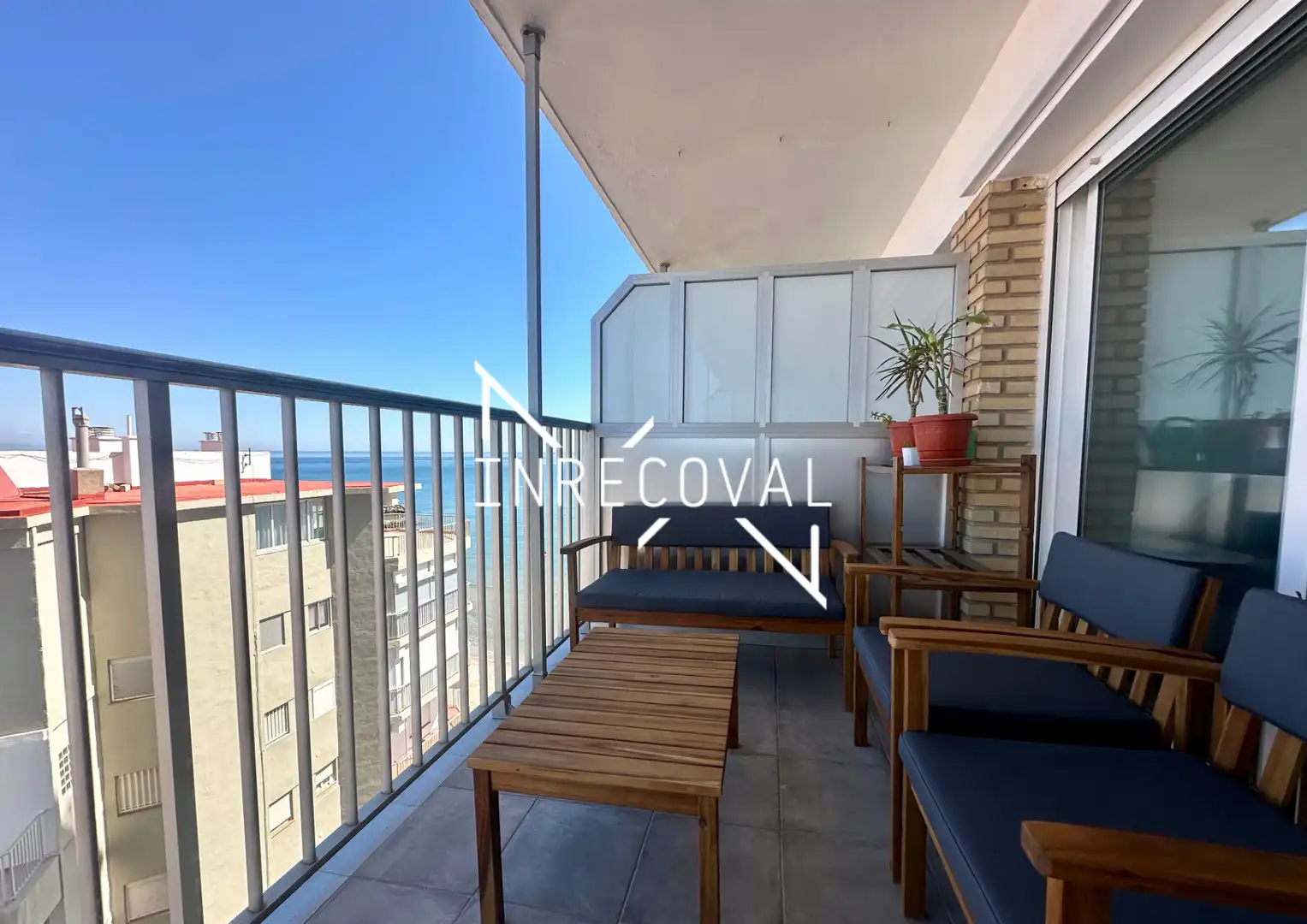 Terrassa de Apartament en venda en Sueca amb Aire condicionat, Terrassa i Moblat