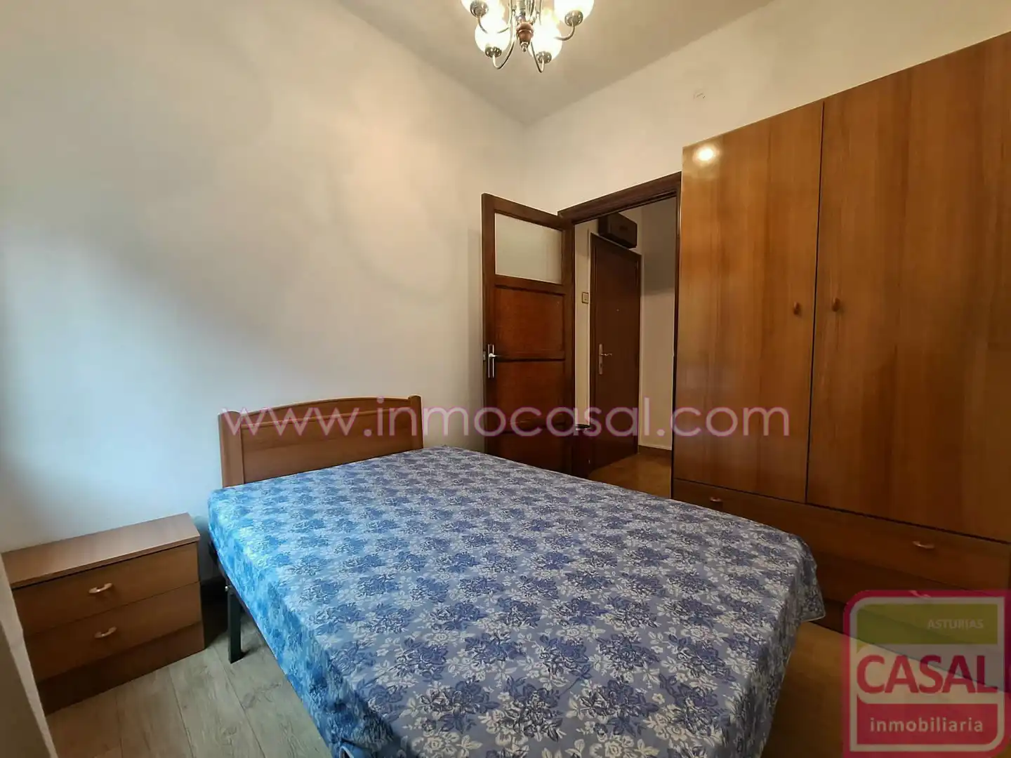 Bedroom of Flat for rent in Mieres (Asturias)  with Heating, Terrace and Furnished