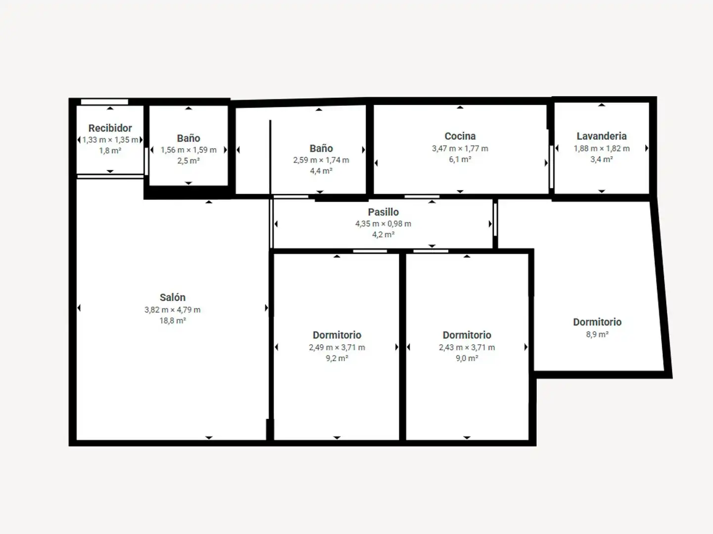 Piso con piscina en venta en CIRCUNVALACION, imagen 69