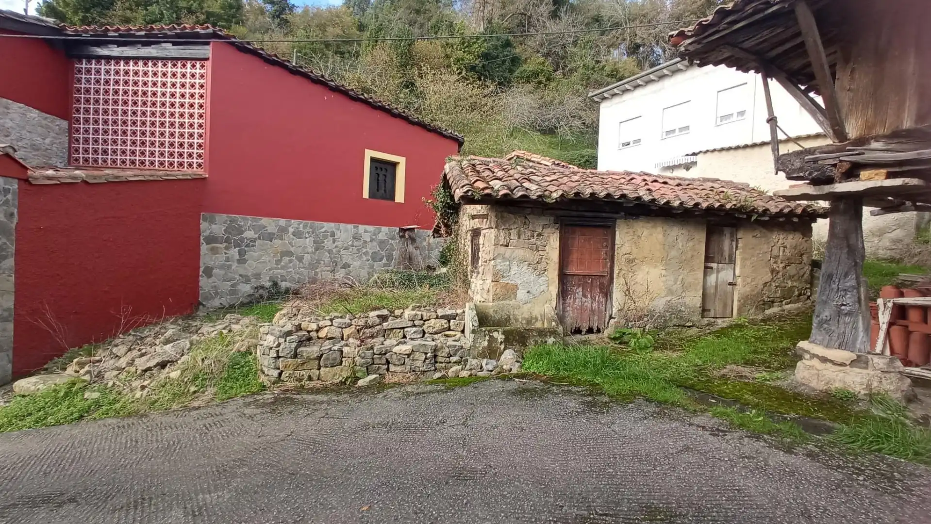 Vista exterior de Finca rústica en venta en Sariego con Jardín privado y Amueblado