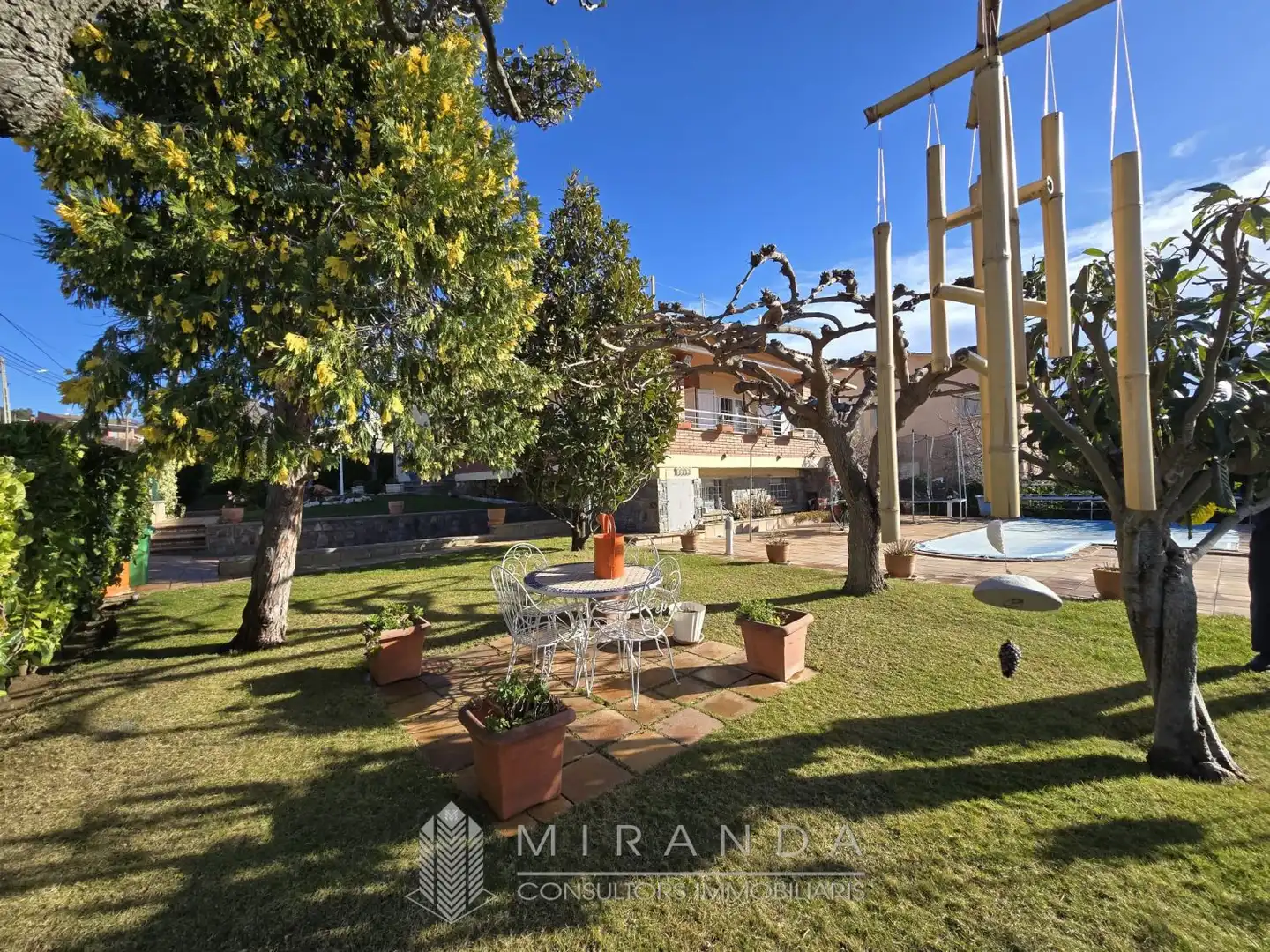 Jardí de Casa o xalet en venda en Cànoves I Samalús amb Aire condicionat, Calefacció i Terrassa