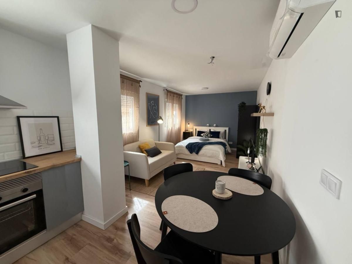 Bedroom of Study to rent in Alicante / Alacant  with Air Conditioner, Furnished and Oven