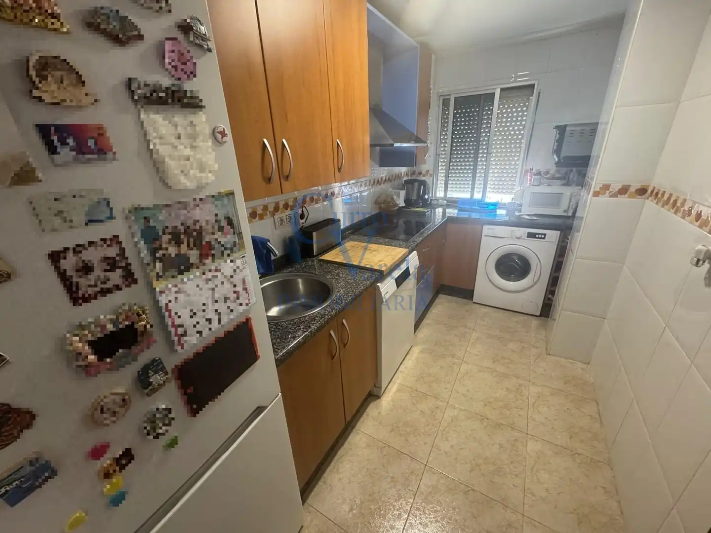 Küche von Wohnung zum Verkauf in Dos Hermanas mit Klimaanlage und Heizung