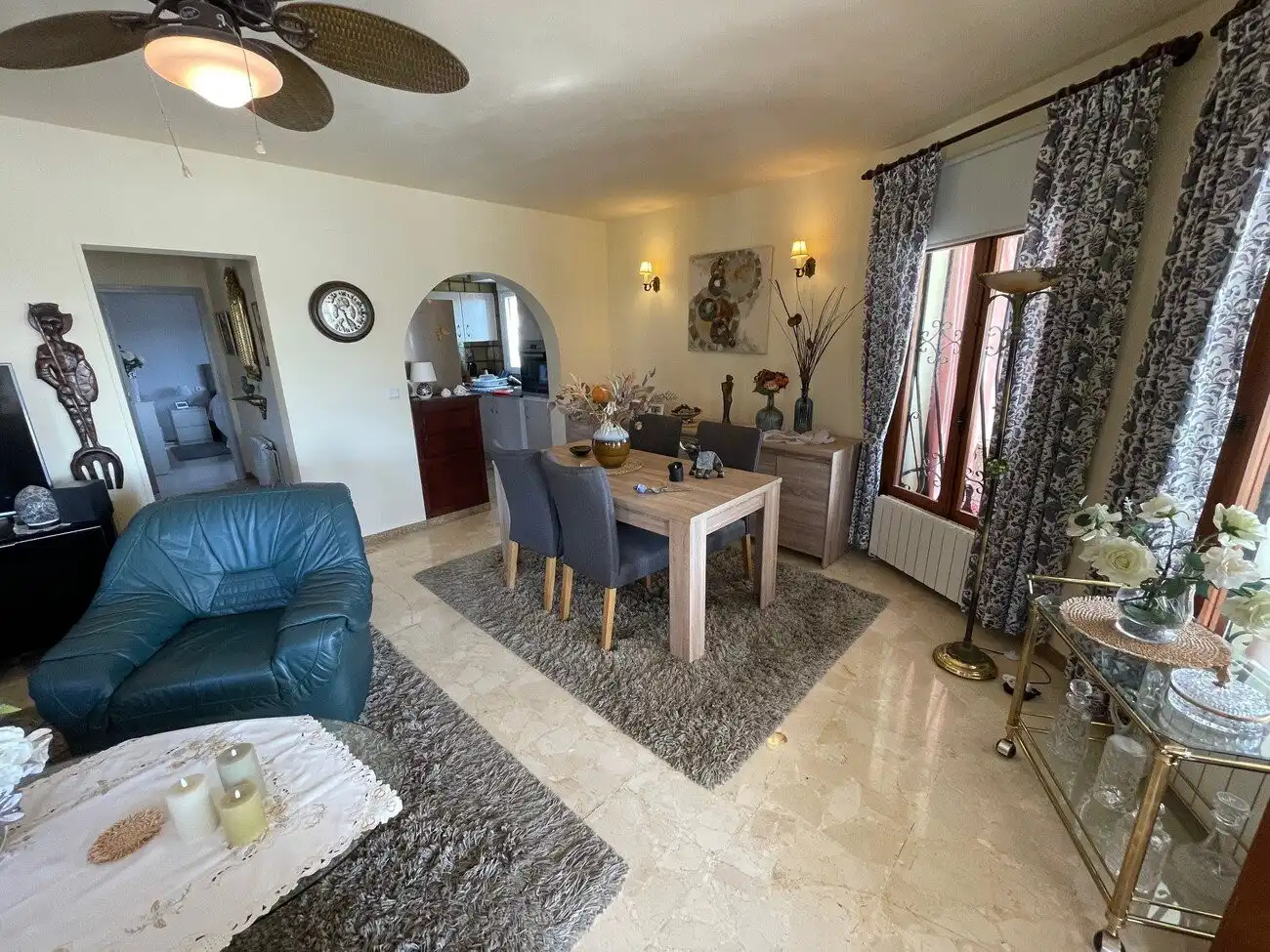Comedor de Casa o chalet en venta en L'Alfàs del Pi con Calefacción, Jardín privado y Terraza