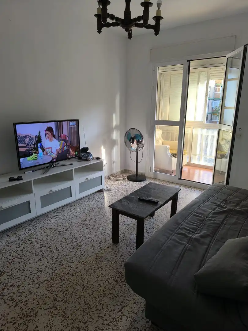 Sala de estar de Piso en venta en Málaga con Calefacción y Terraza