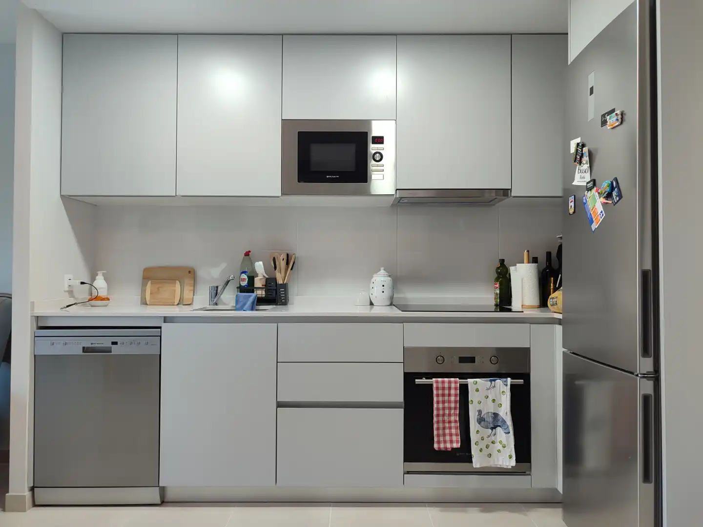 Cocina de Casa o chalet en venta en Busot con Aire acondicionado, Calefacción y Jardín privado