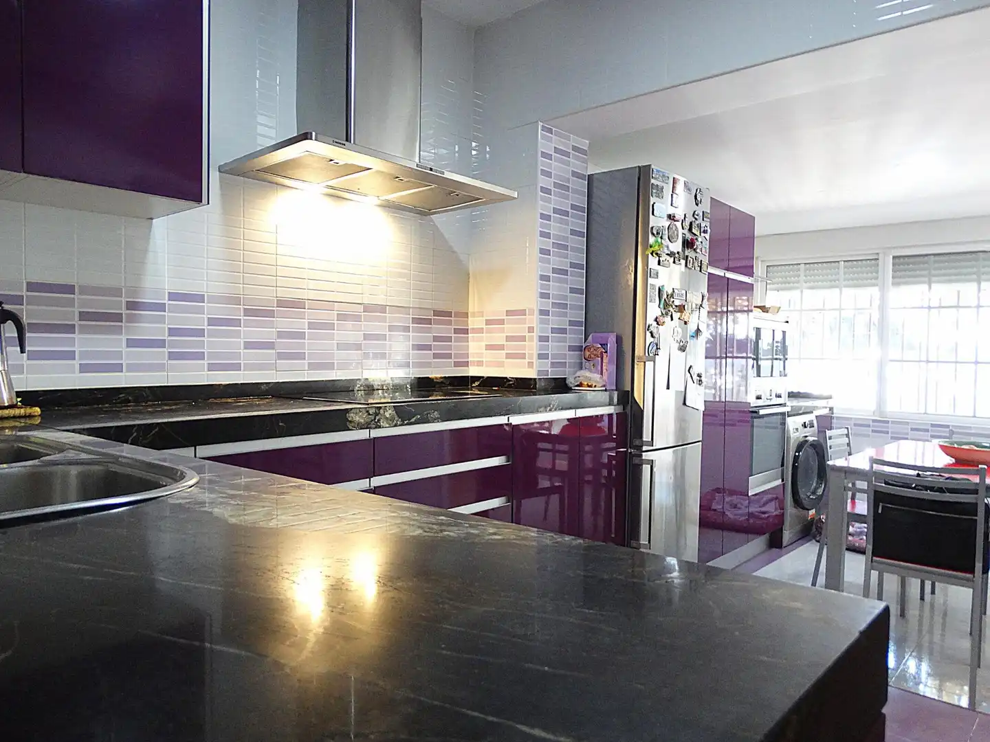 Cocina de Casa o chalet en venta en Arganda del Rey con Aire acondicionado, Calefacción y Jardín privado