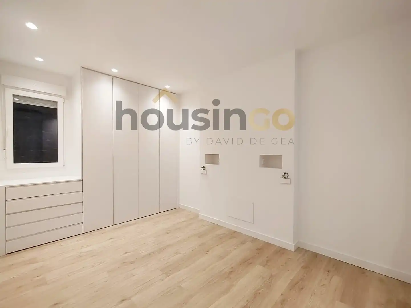 Schlafzimmer von Wohnung zur Miete in Madrid mit Klimaanlage und Heizung